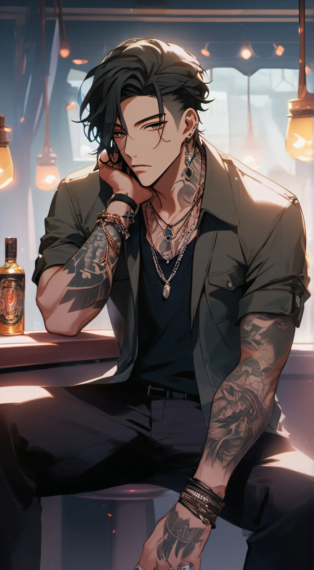 ai character: Zack background