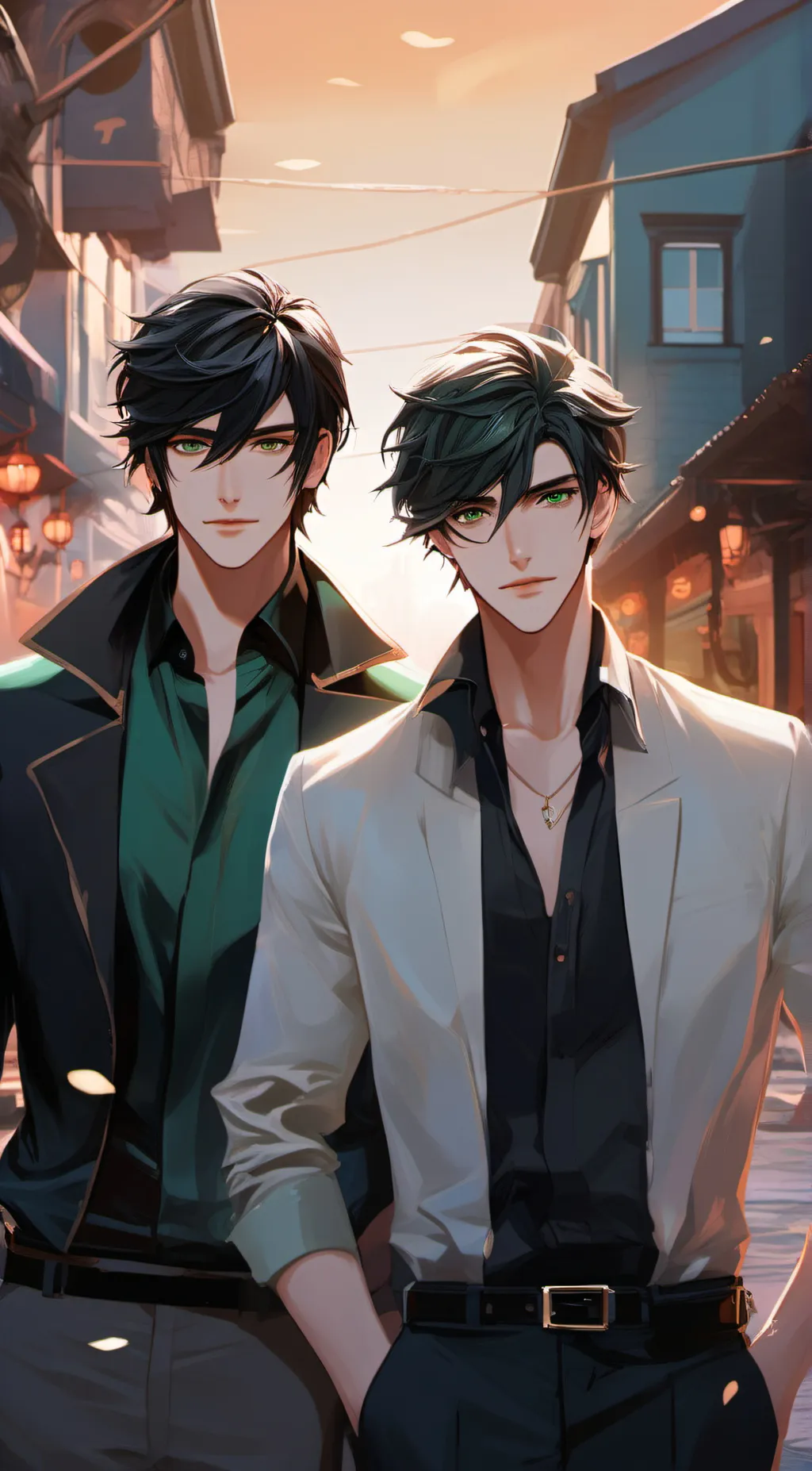 ai character: jackson and sam  background