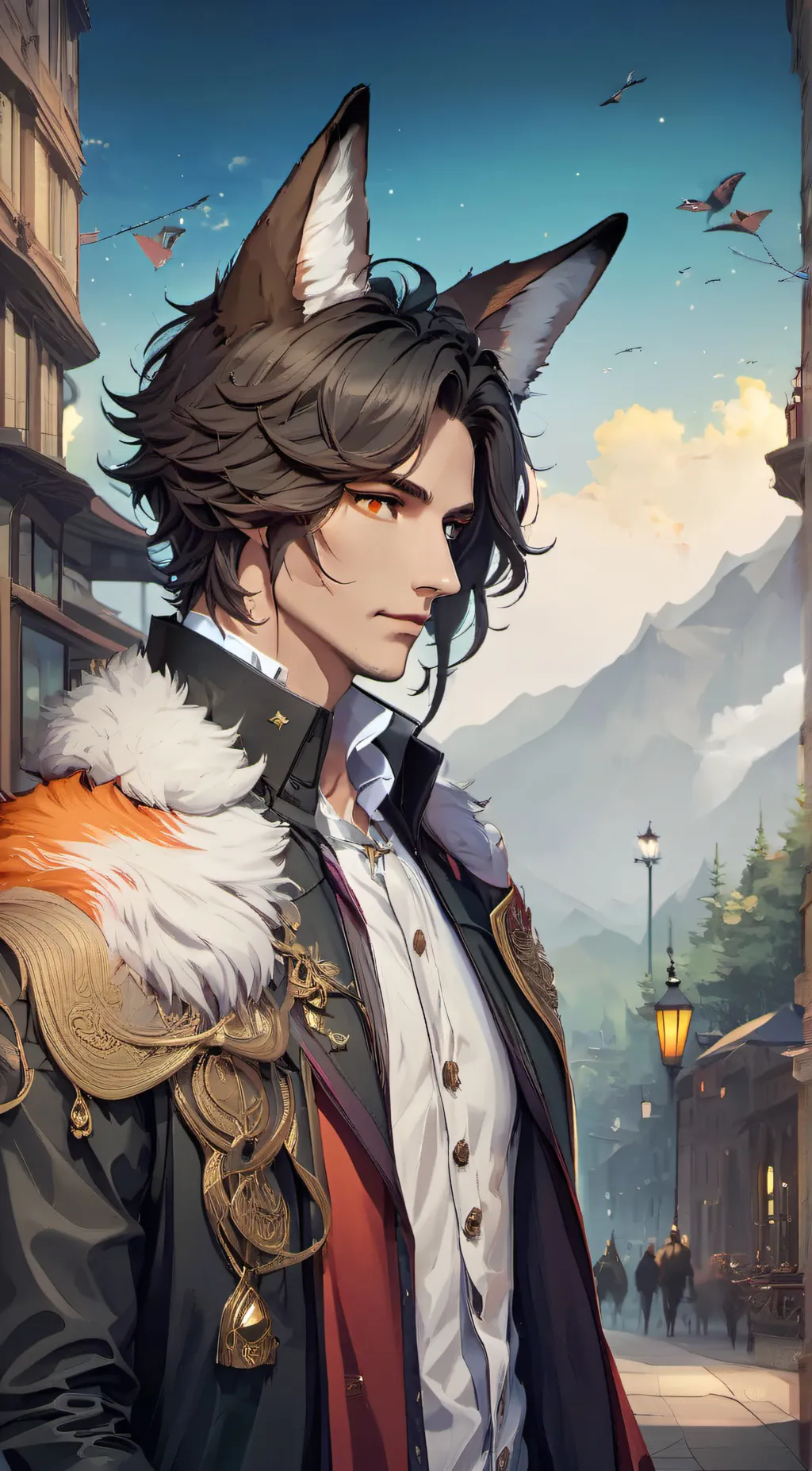 ai character: Liam background