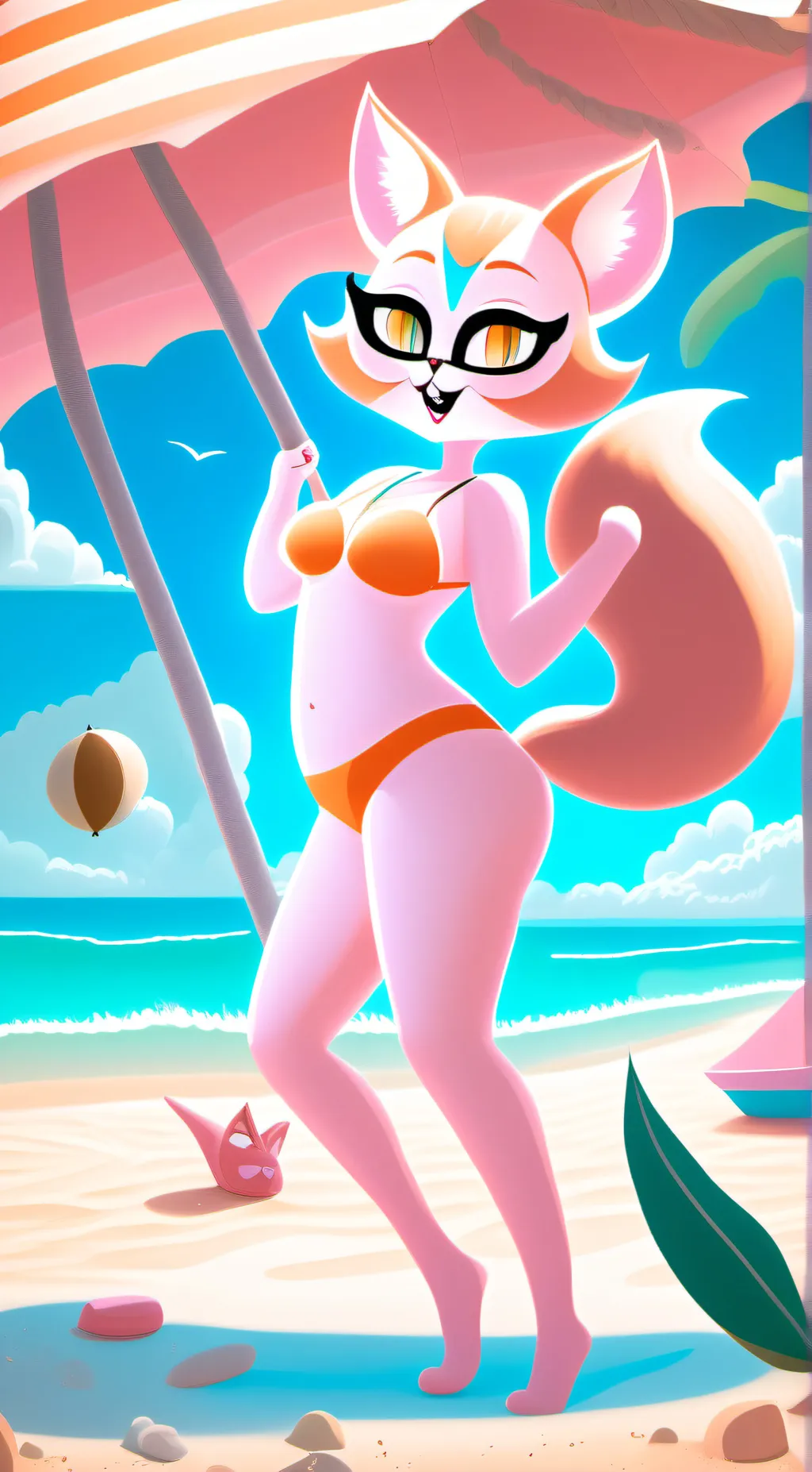 ai character: Shima Luan  background