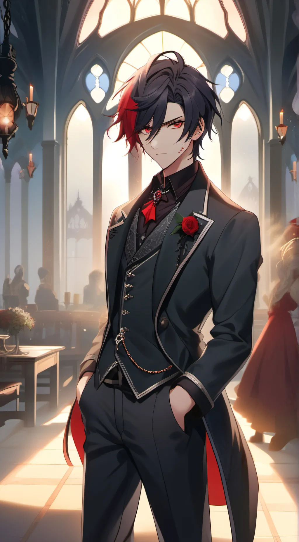 ai character: Prince Asher background