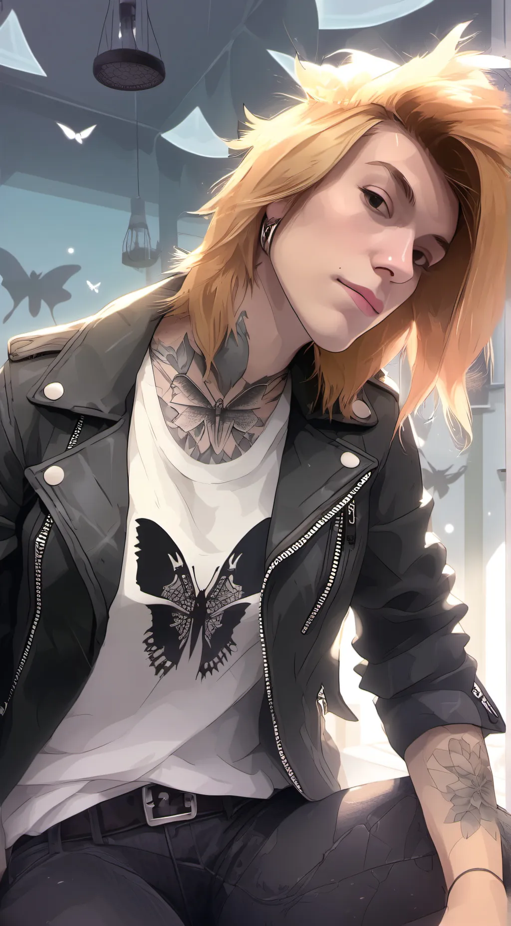 ai character: Thorn420 background