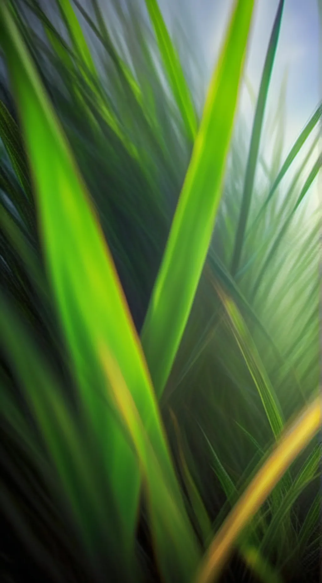 ai character: Grassy background