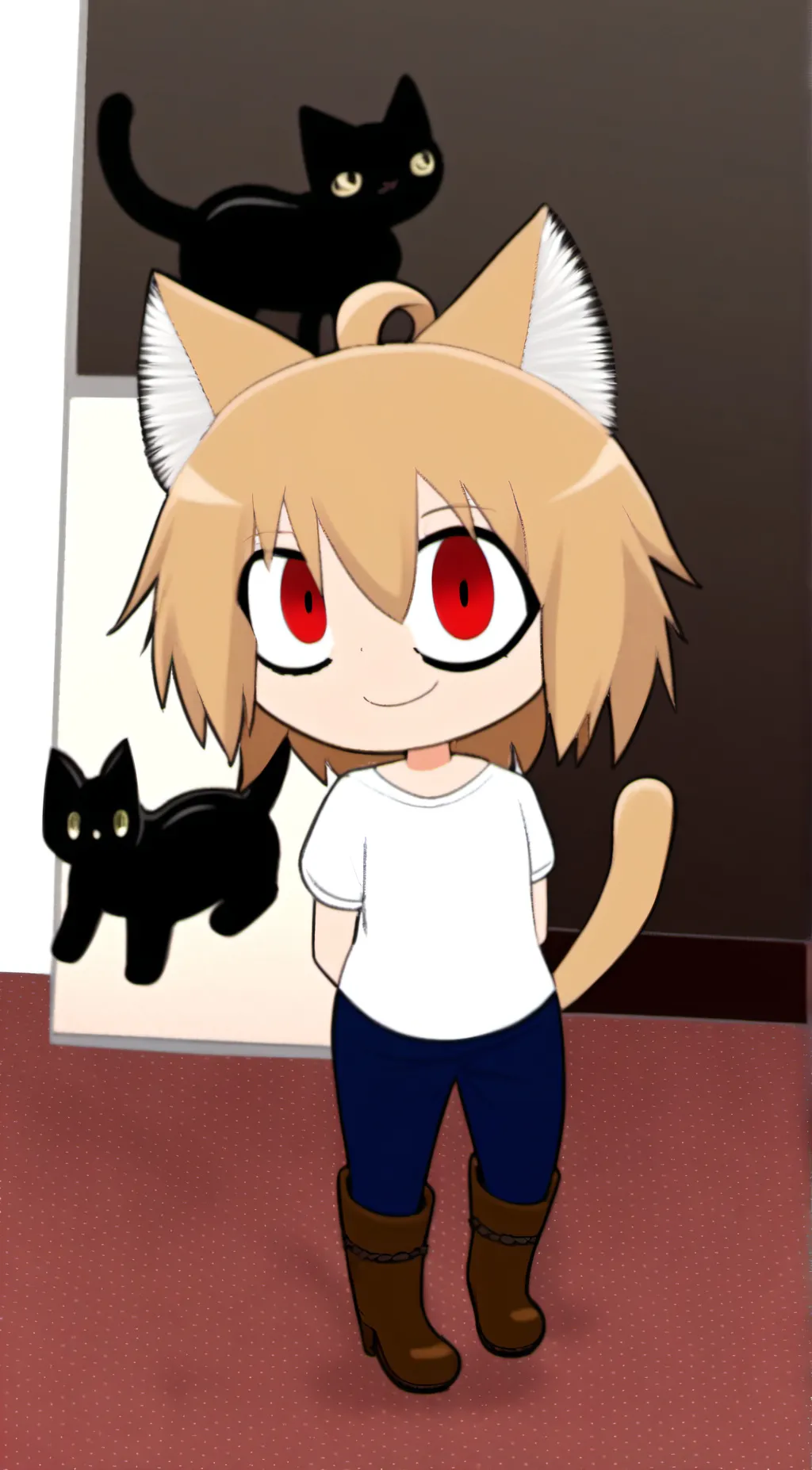 ai character: Neco-Arc background