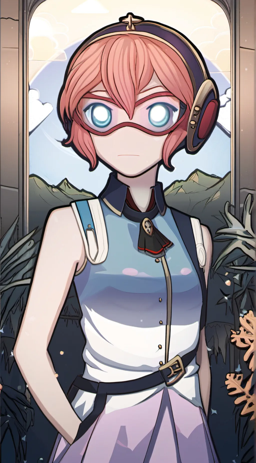 ai character: Ari  background