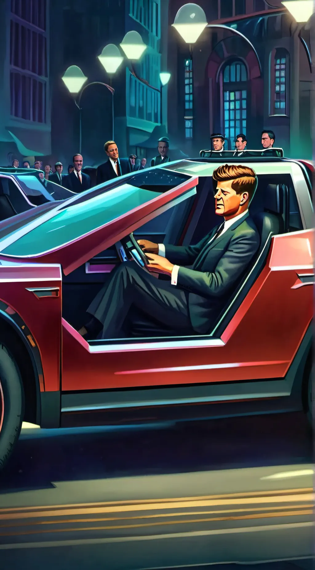 ai character: Kennedy background