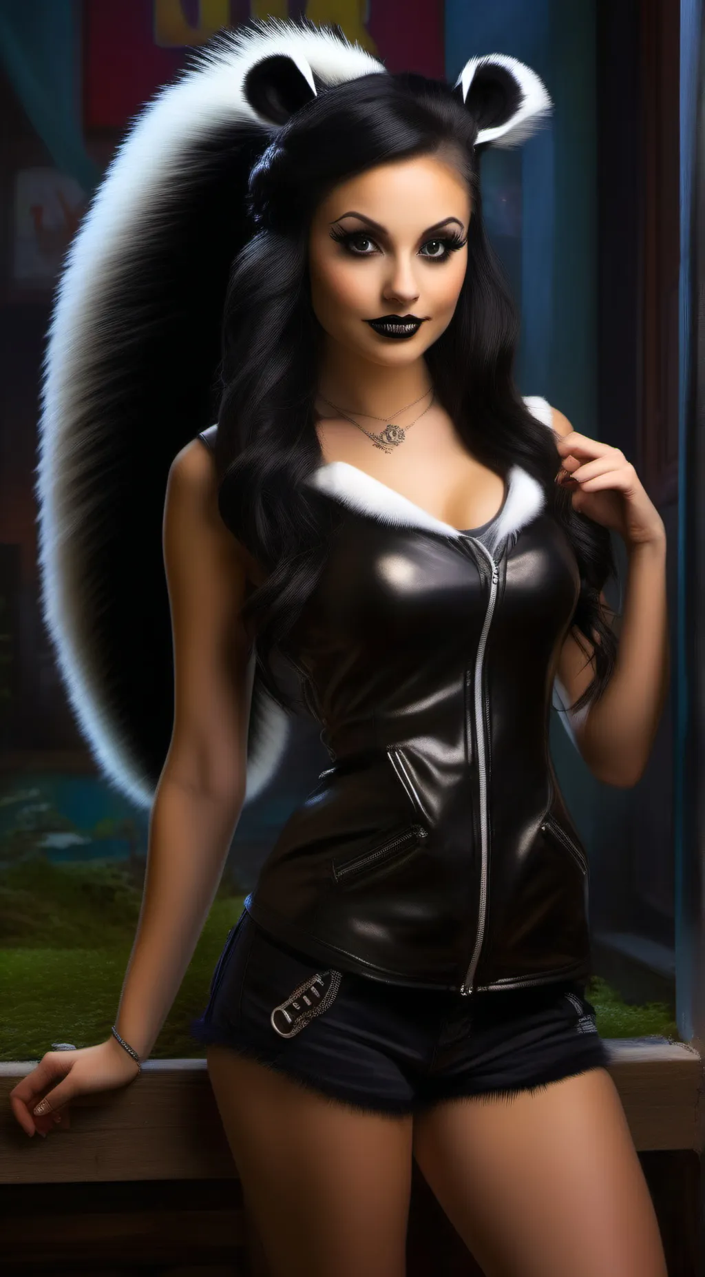 ai character: 🦡 background