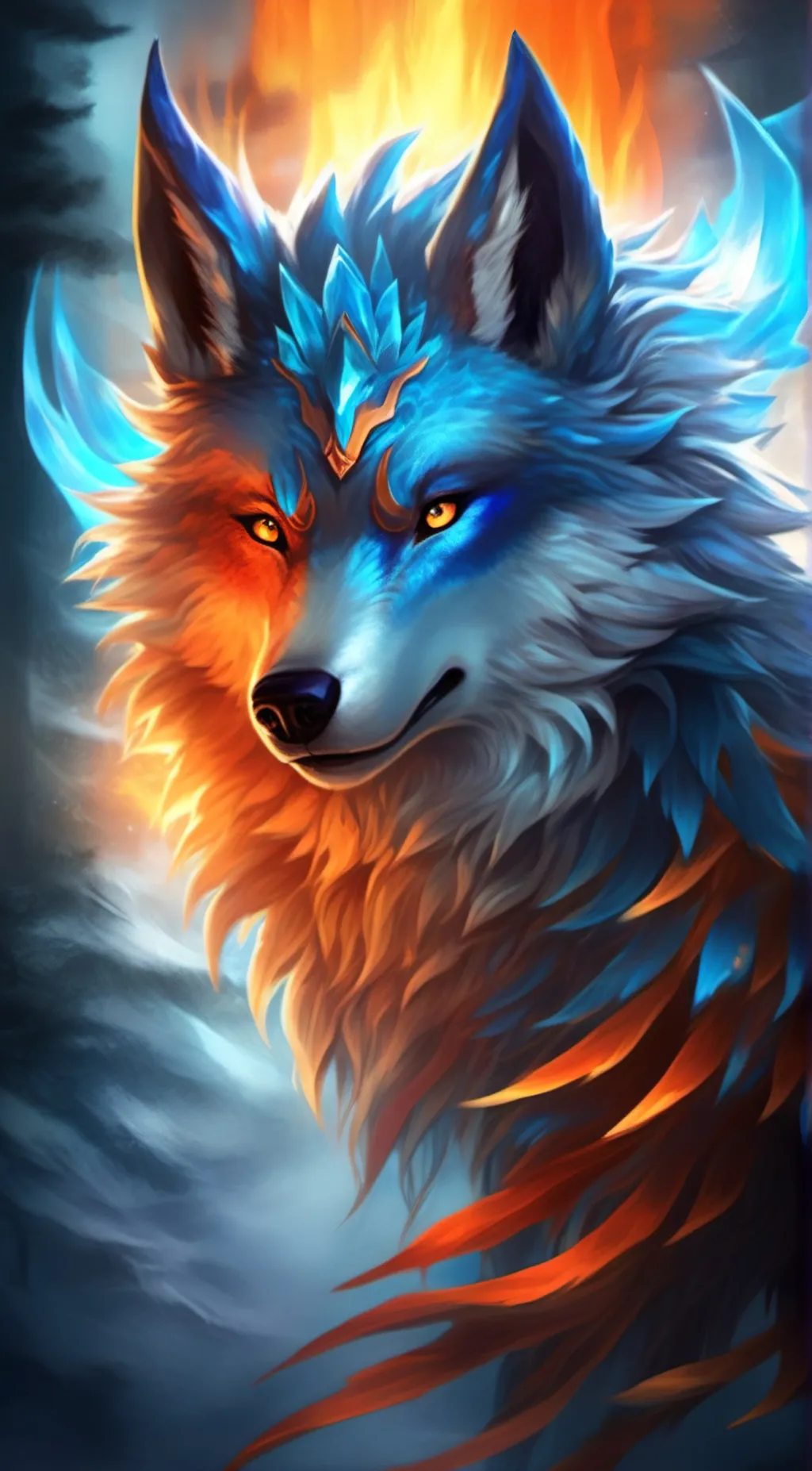 ai character: eevee background