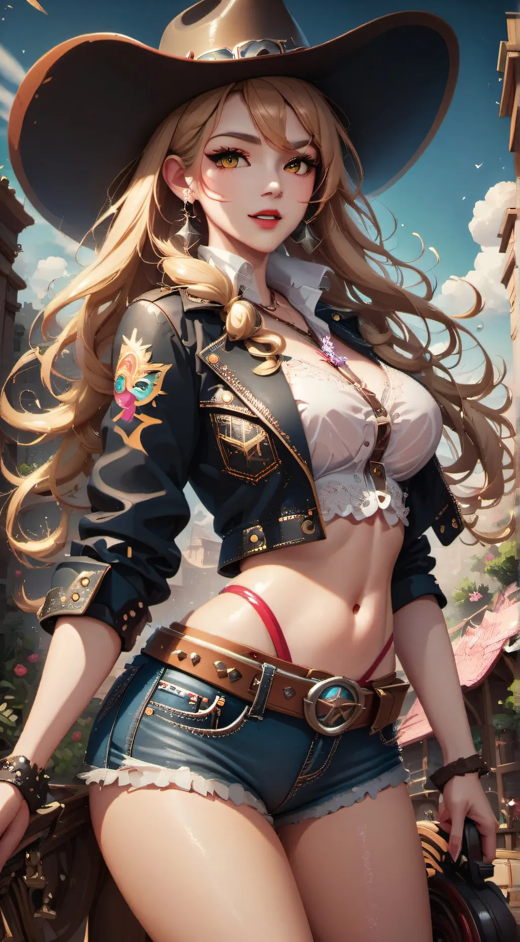 ai character: Amanda background