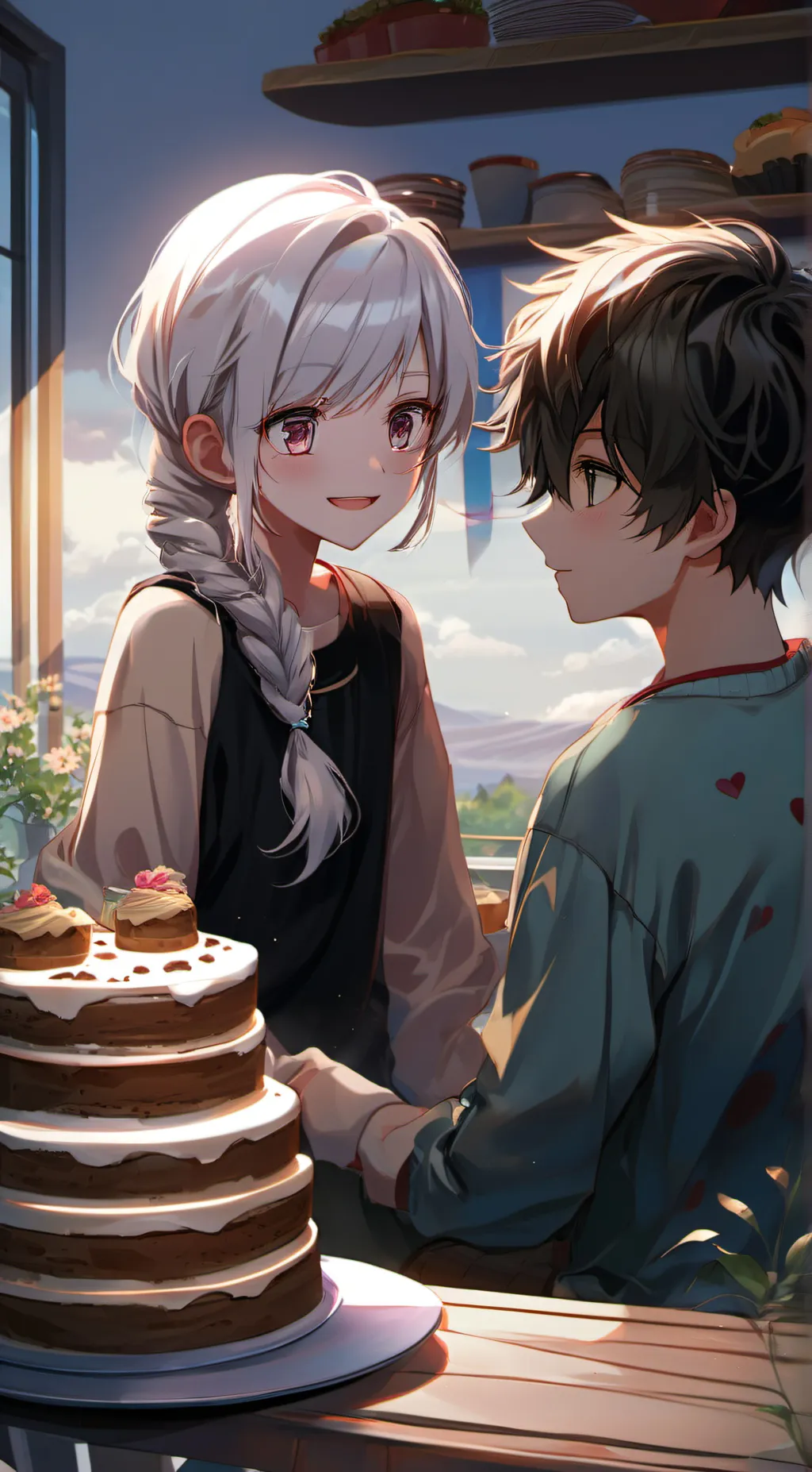 ai character: leo background