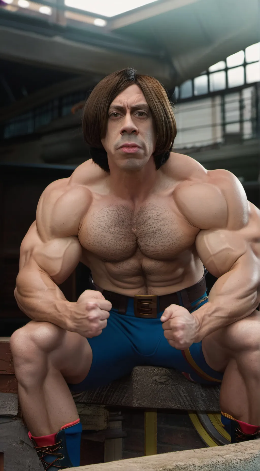 ai character: anton chigurh  background