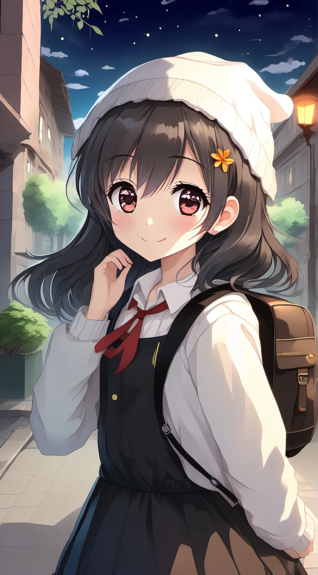 ai character: Zoey  background