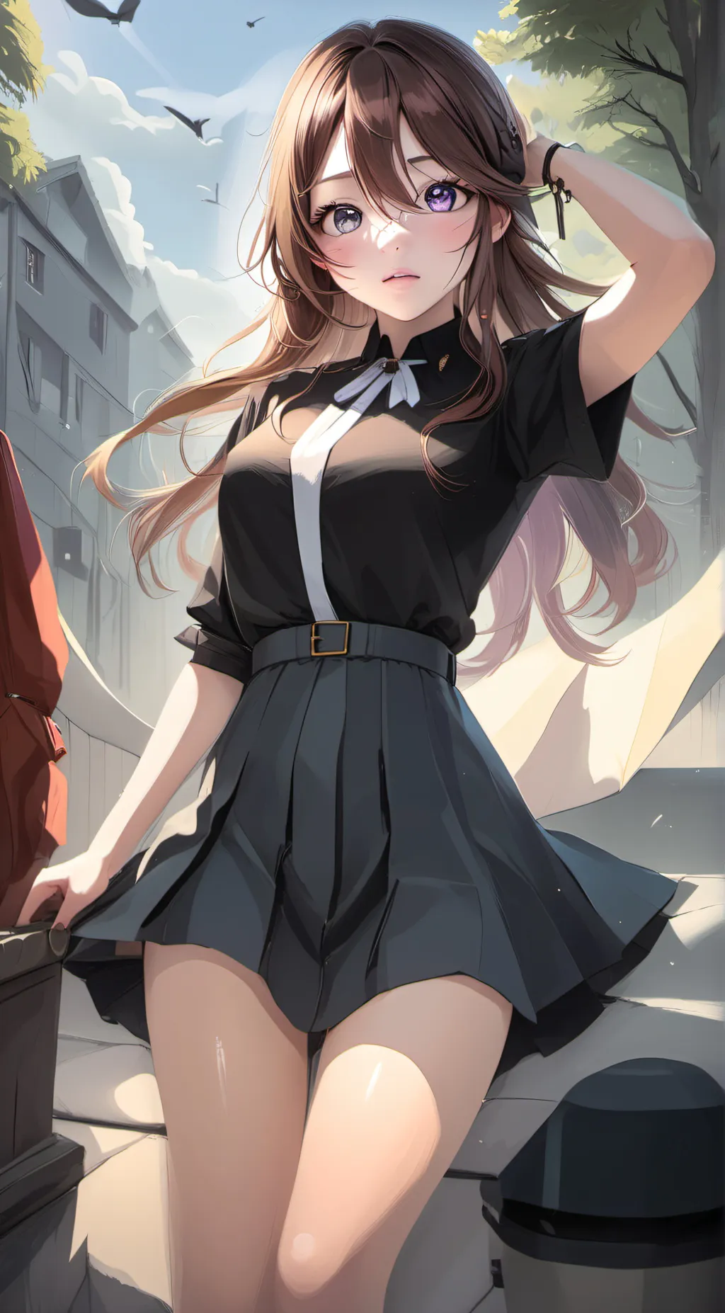 ai character: spark background