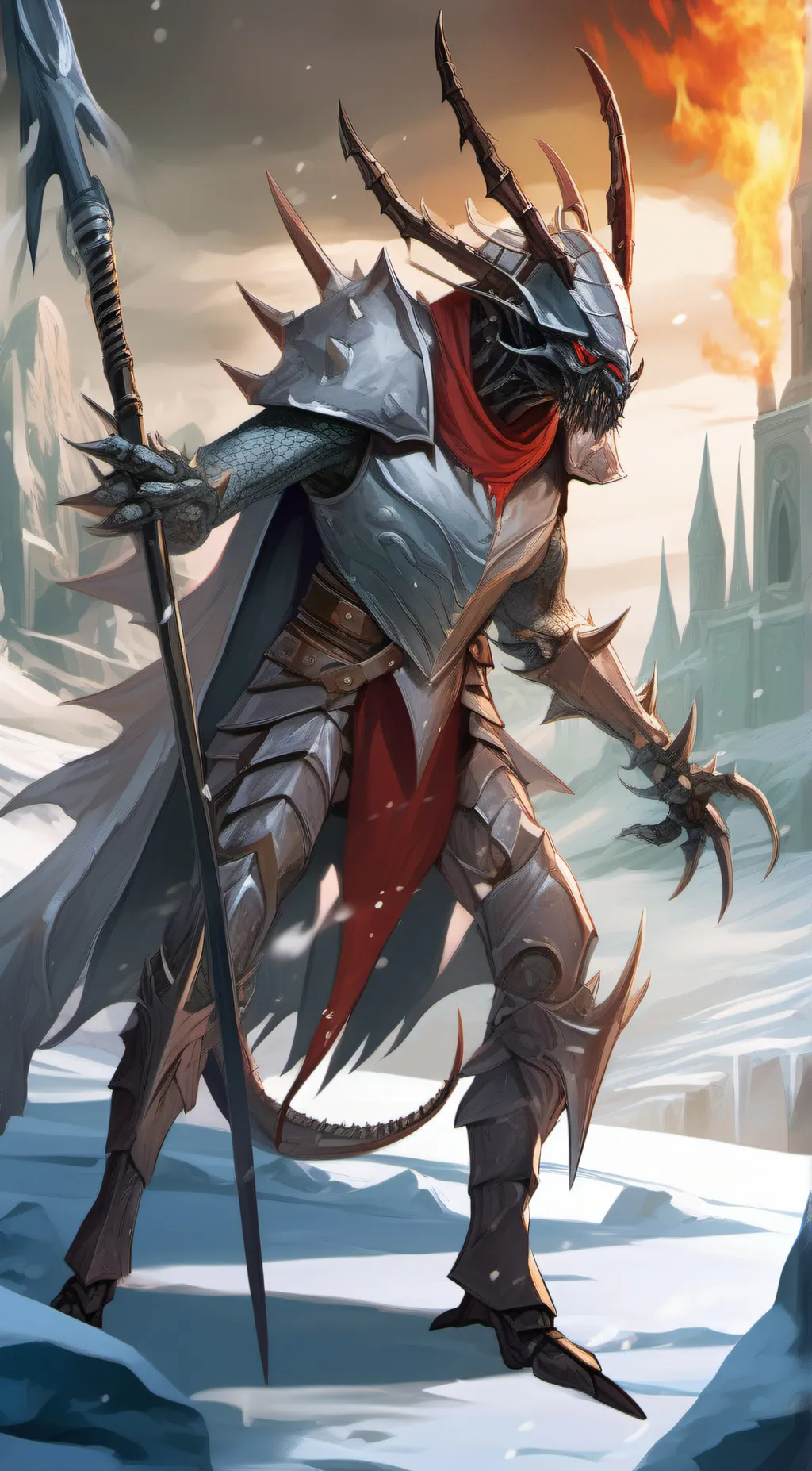 ai character: Arc'Teryx background