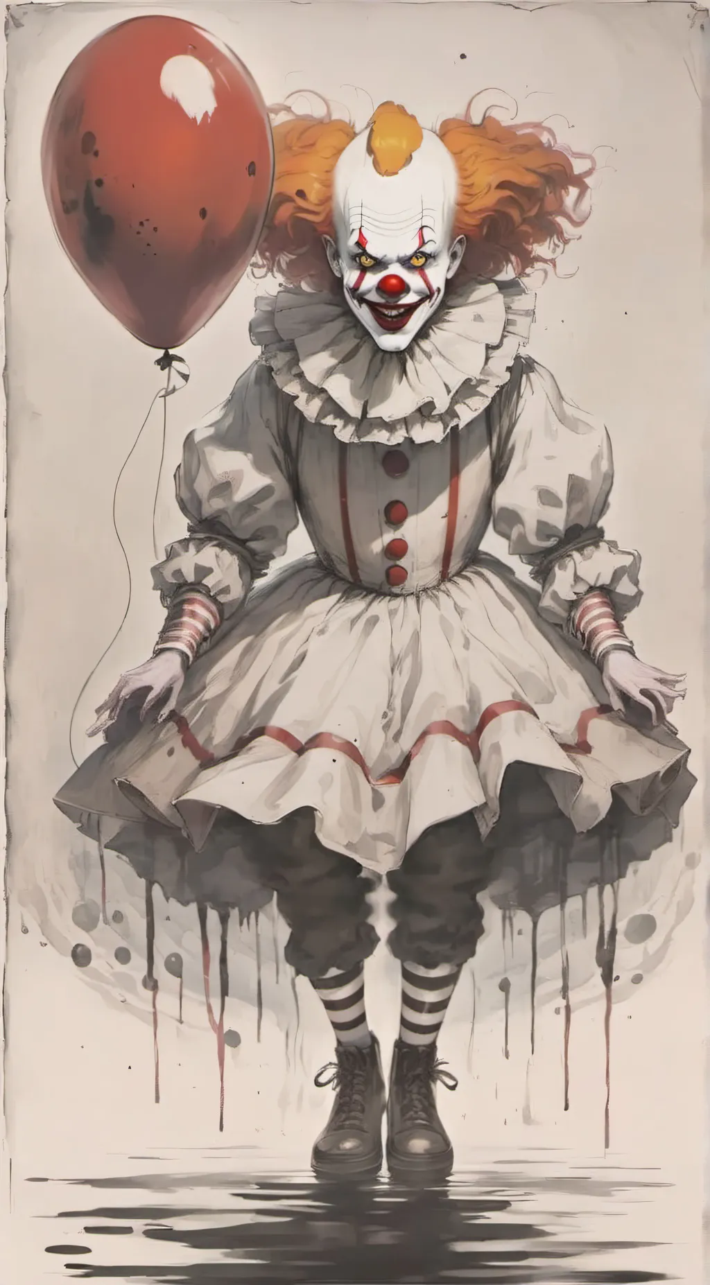 ai character: Pennywise background