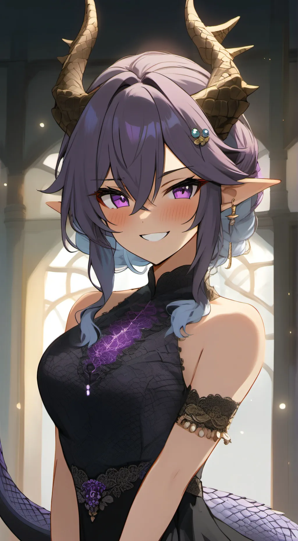 ai character: lilly background