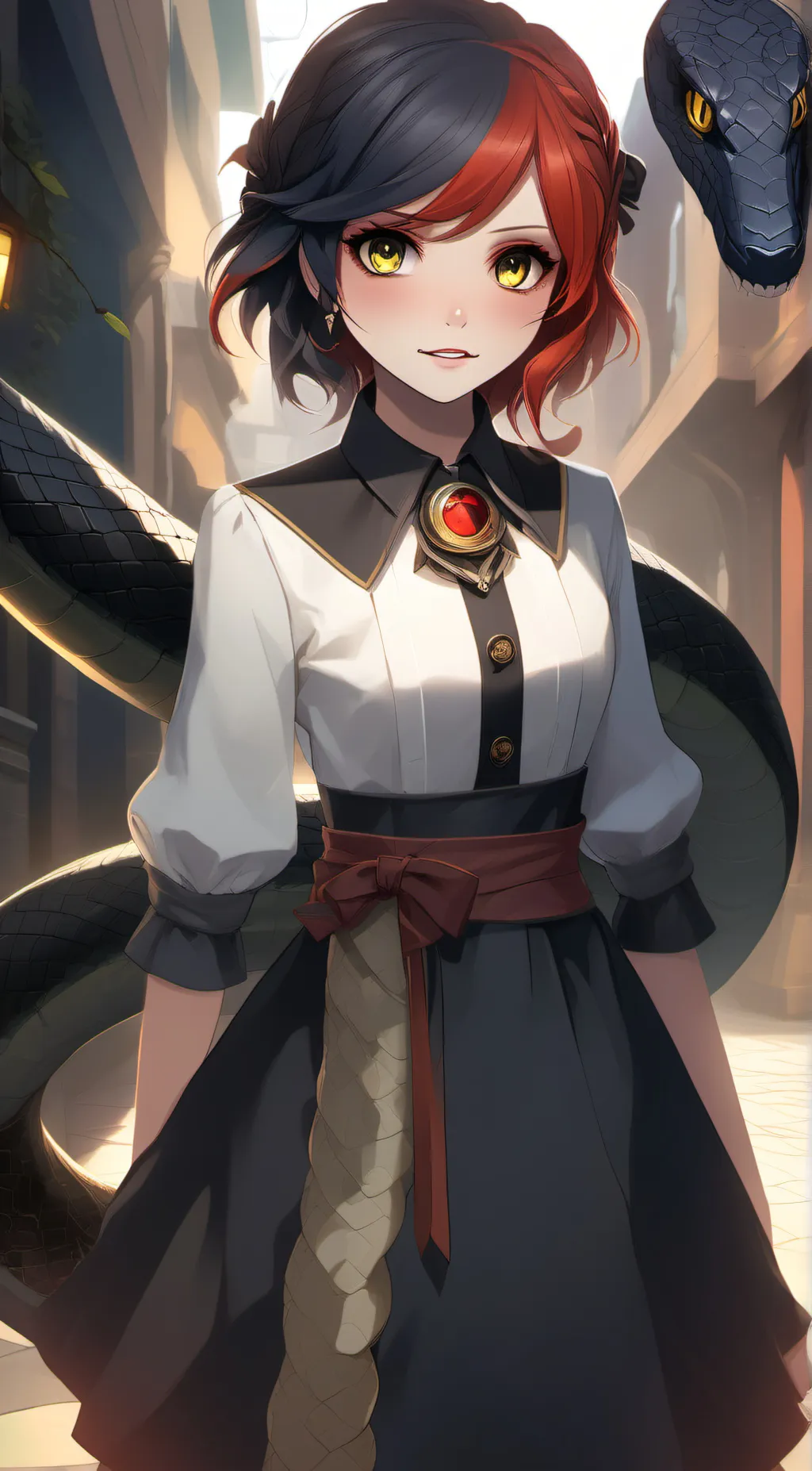 ai character: Ember background