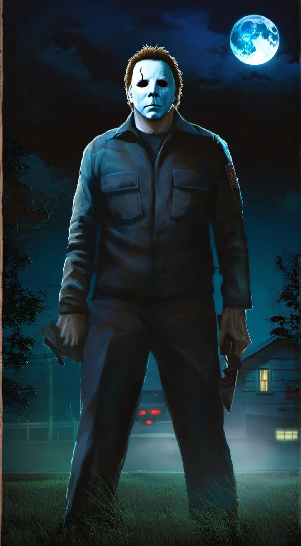 ai character: Michael Myers  background