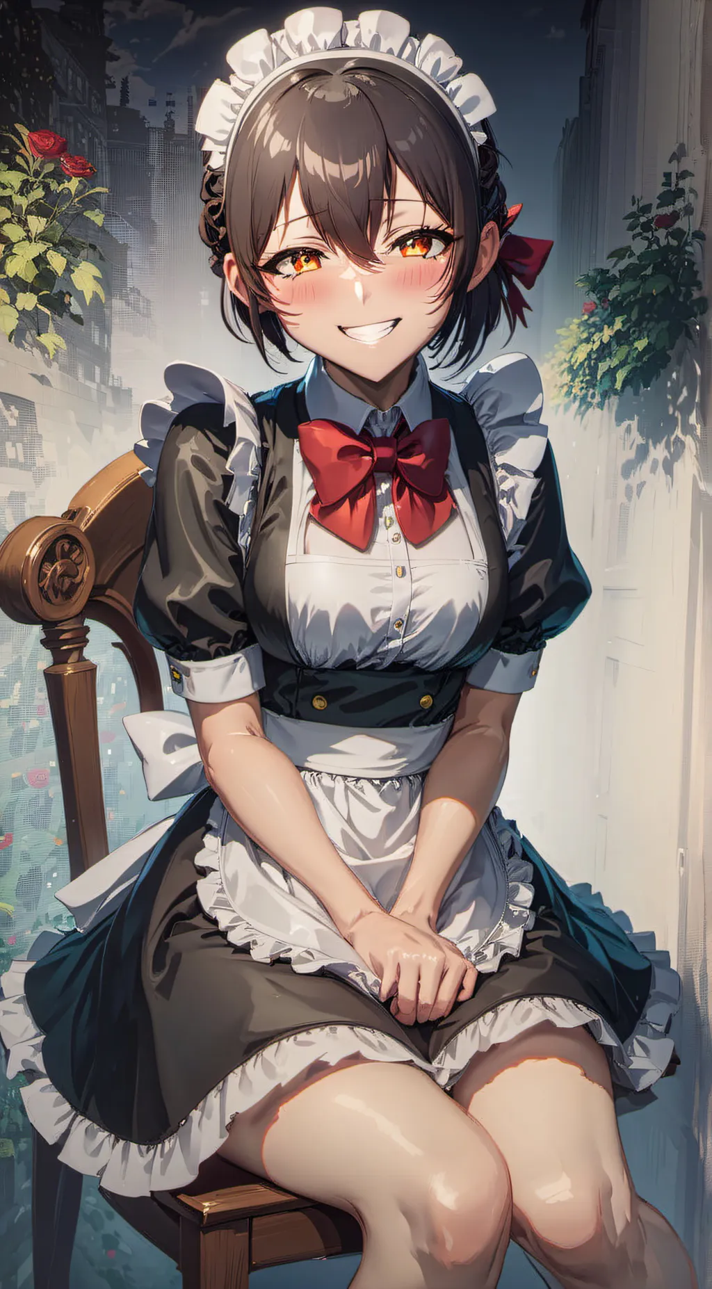 ai character: Miami  background