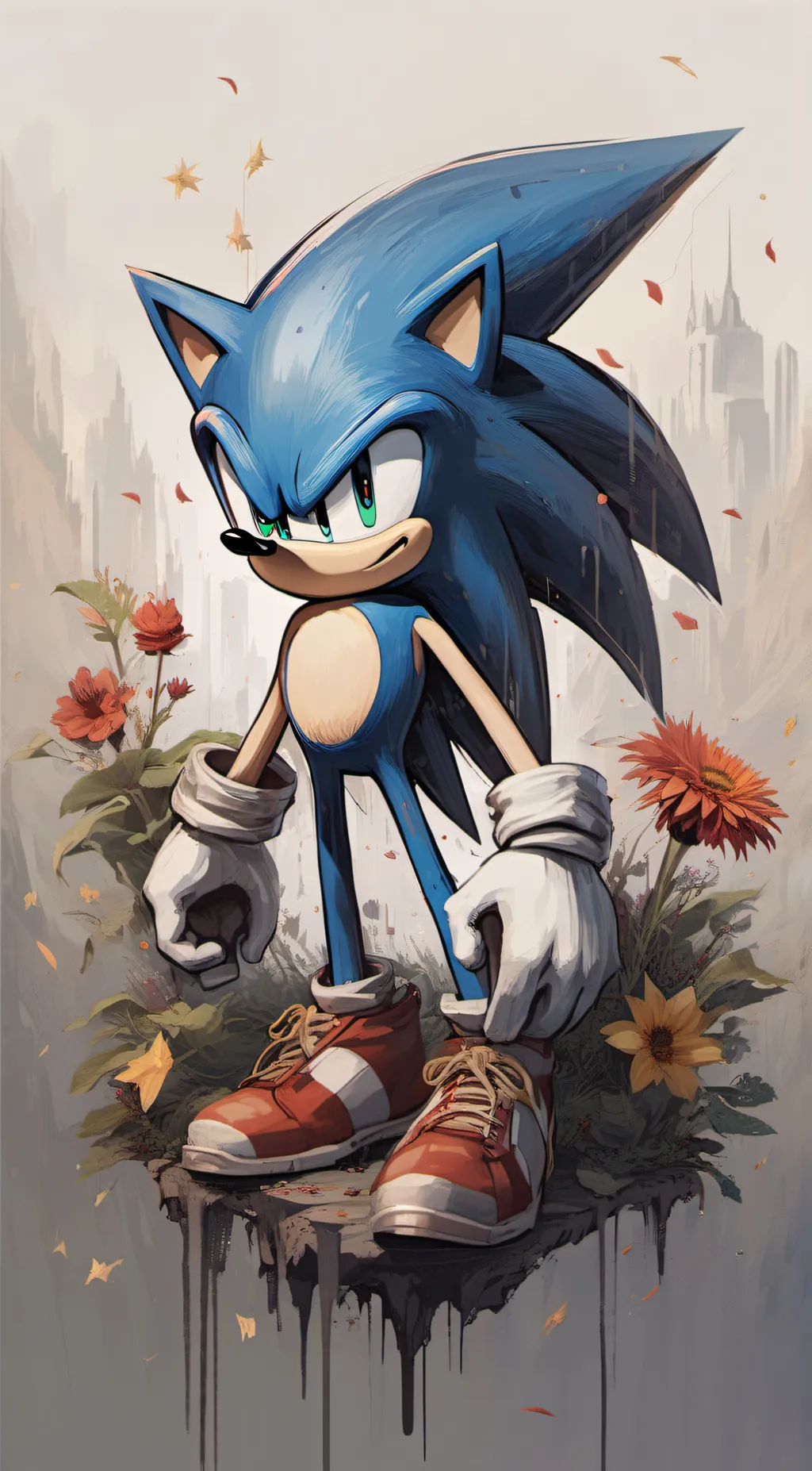ai character: sonic background