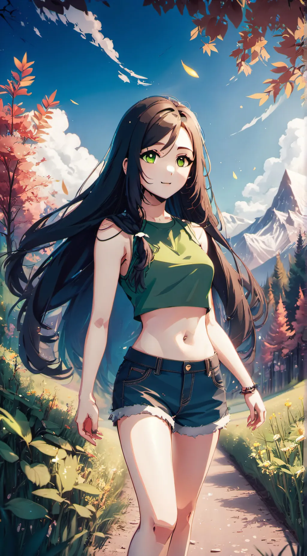 ai character: octavia background