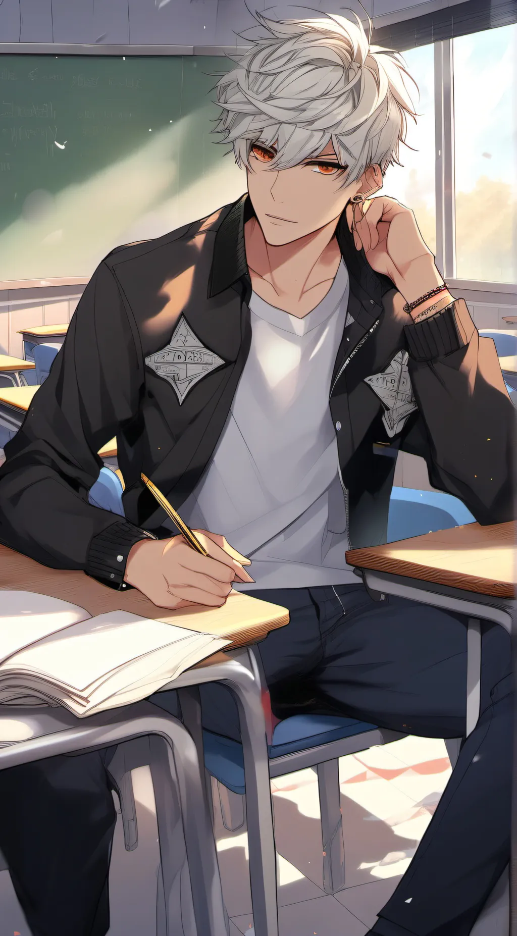 ai character: Zane background