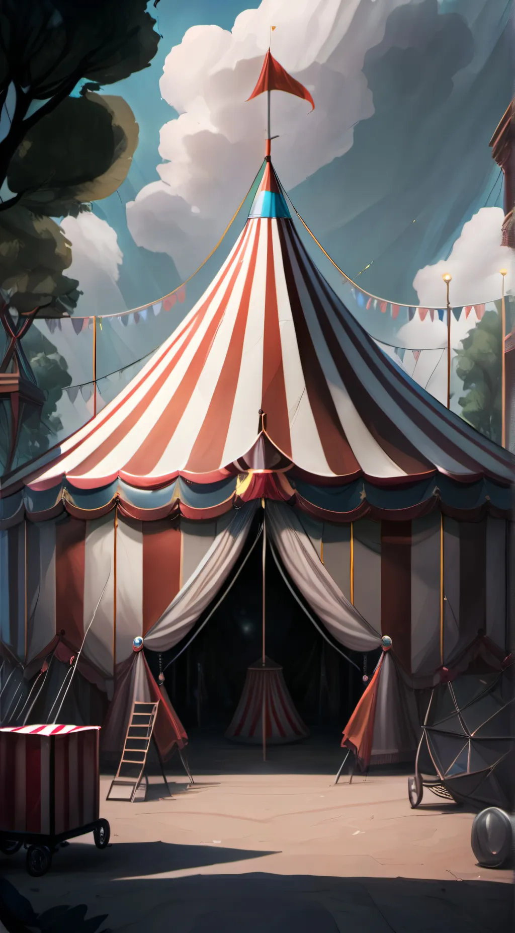 ai character: TADC~ background