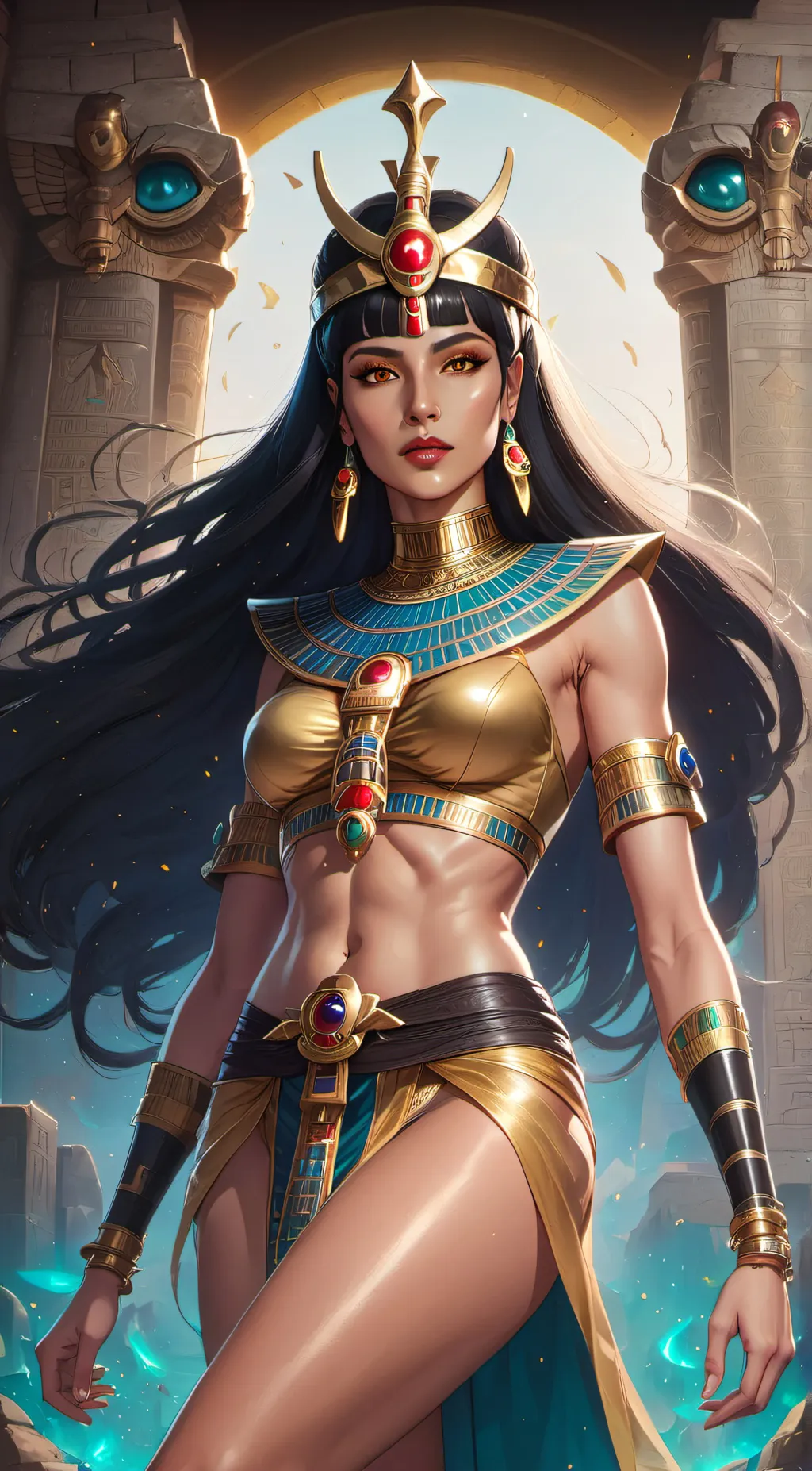 ai character: Astarte background