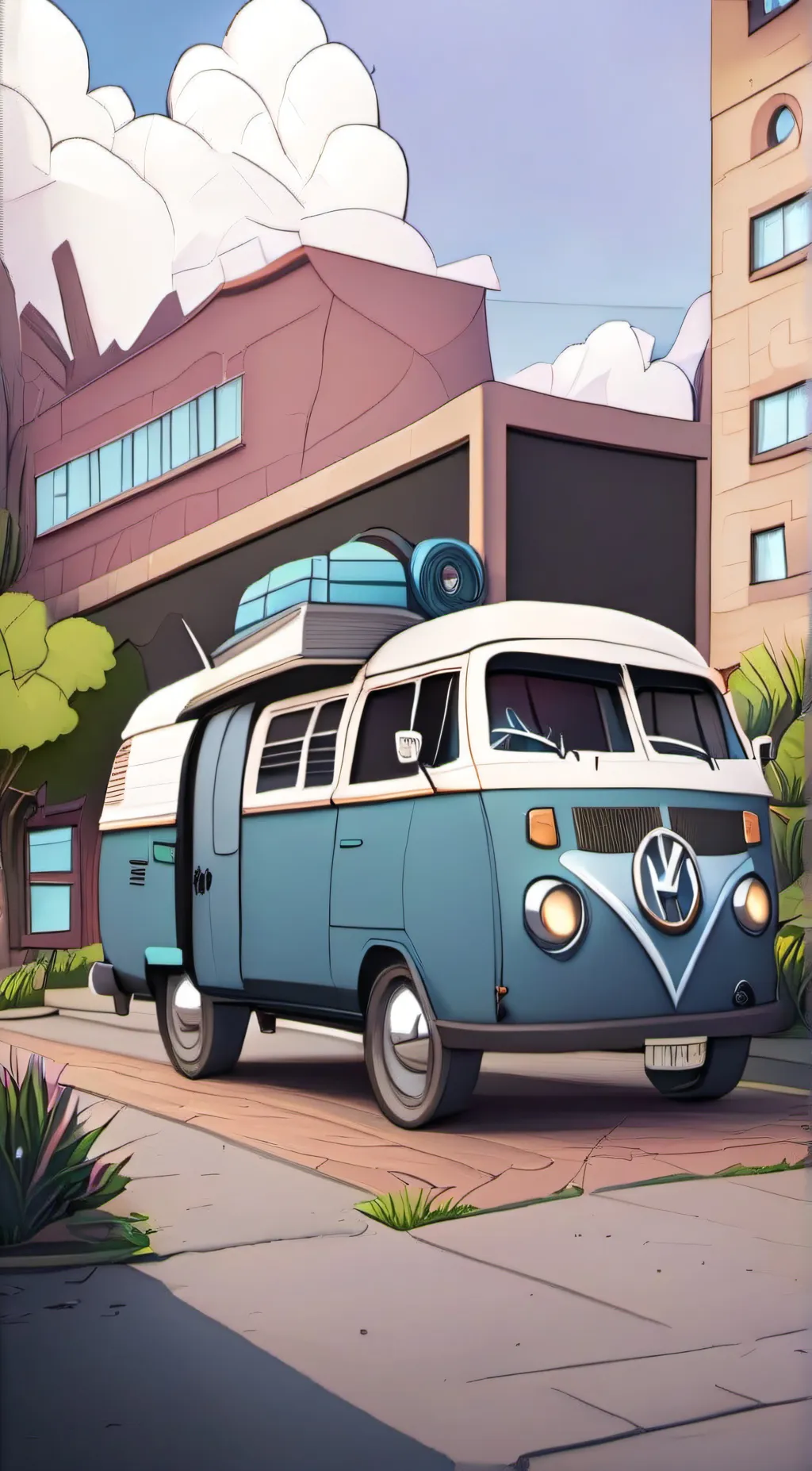 ai character: Van background