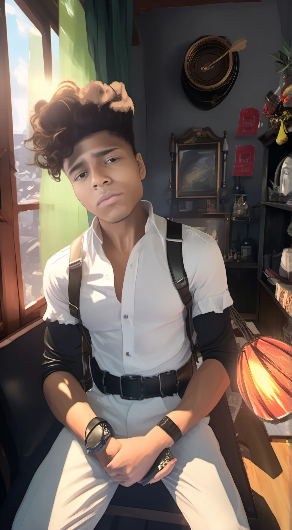 ai character: Austin background