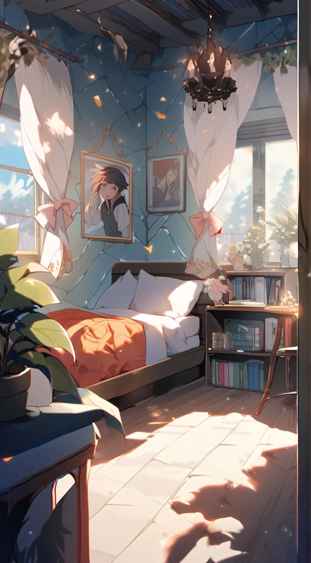 ai character: room background