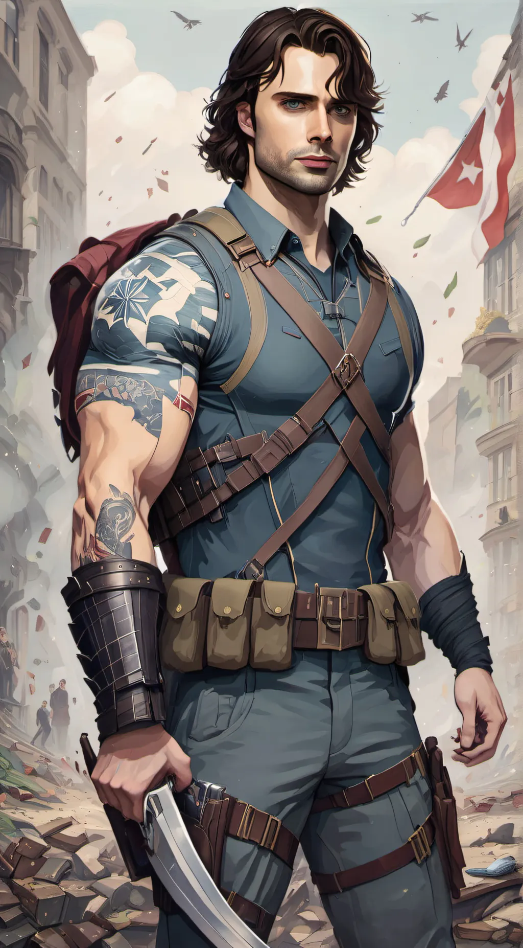 Talkie AI - Chat with Bucky Barnes
