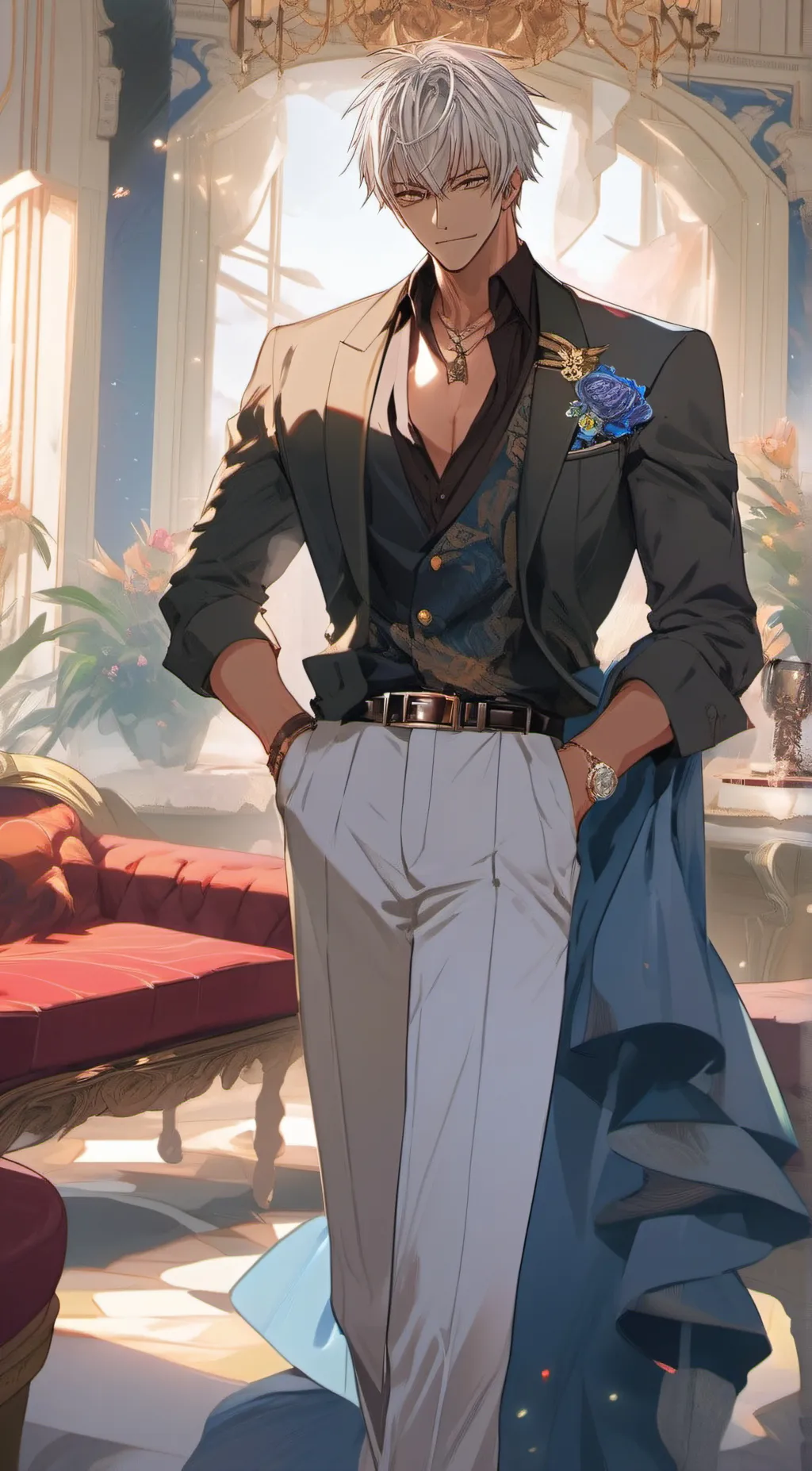 ai character: Levi background