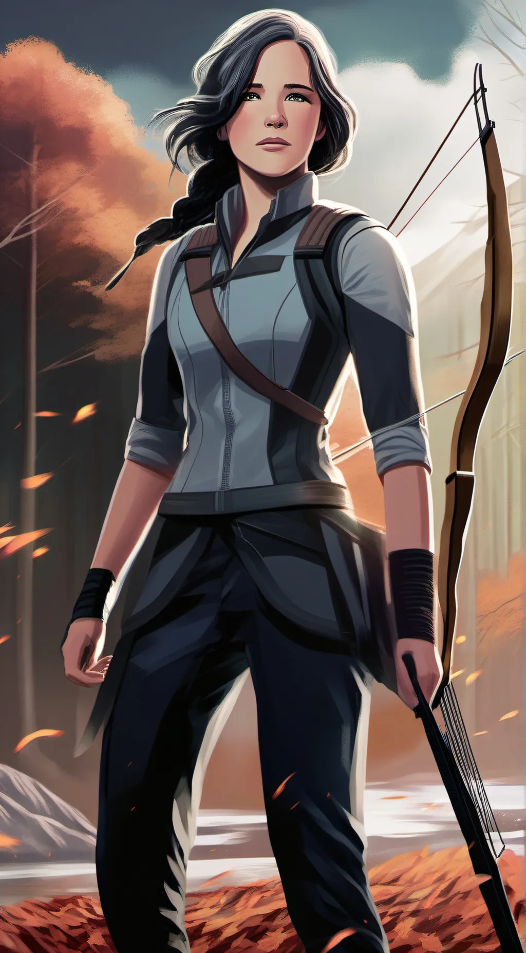 ai character: katness everdeen background
