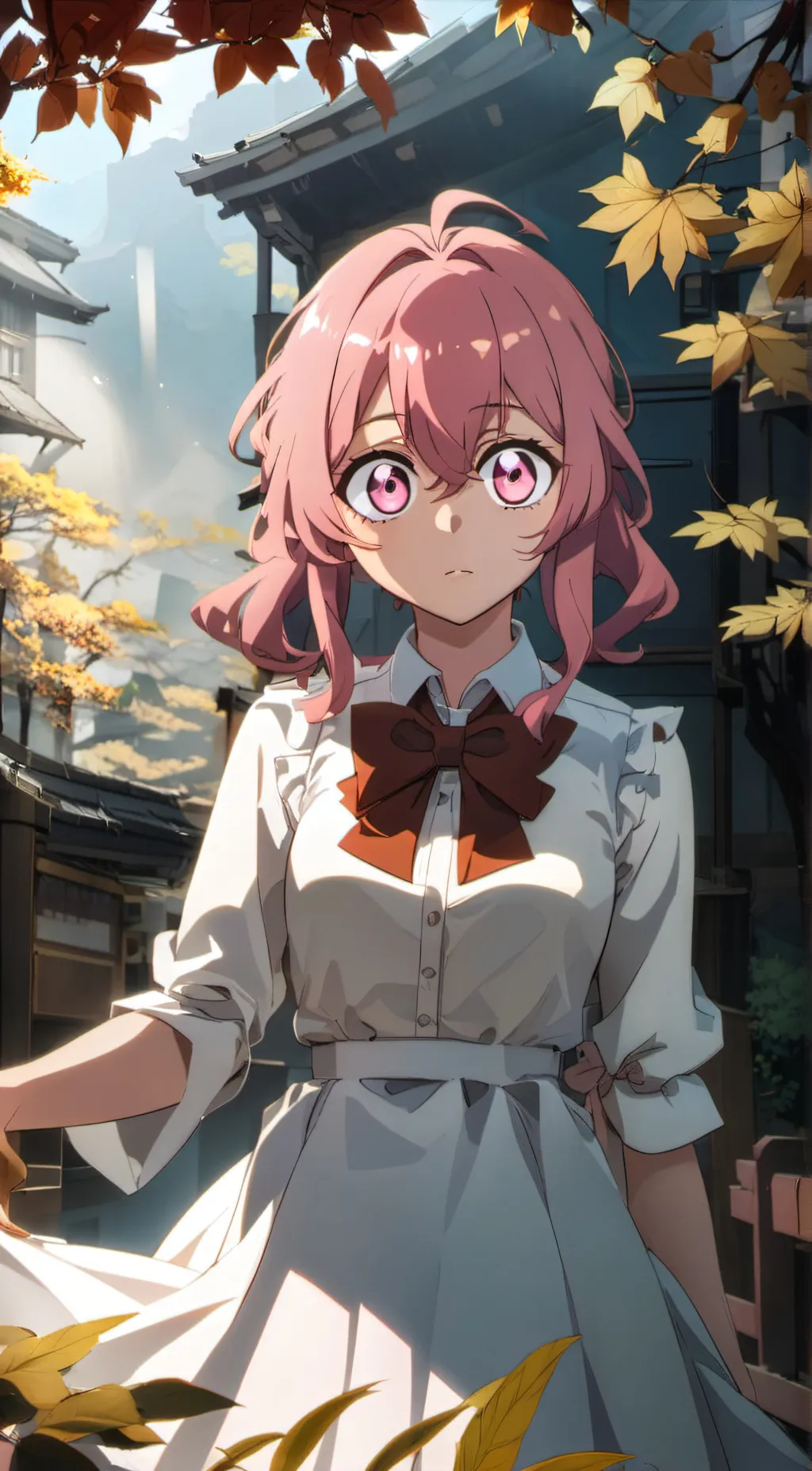 ai character: Minami Kotobuki background