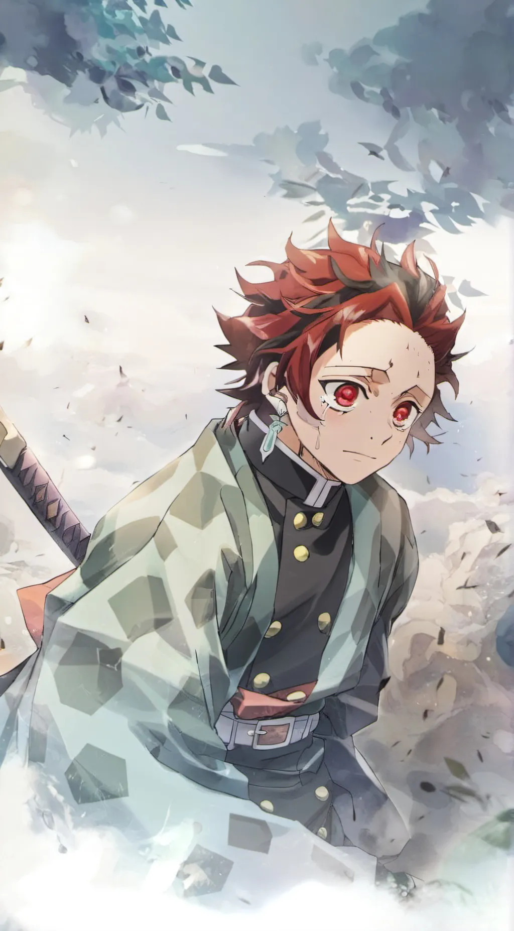 ai character: HASHIRA (AU) background