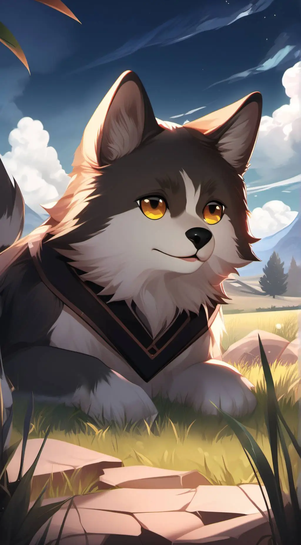 ai character: Roxy  background