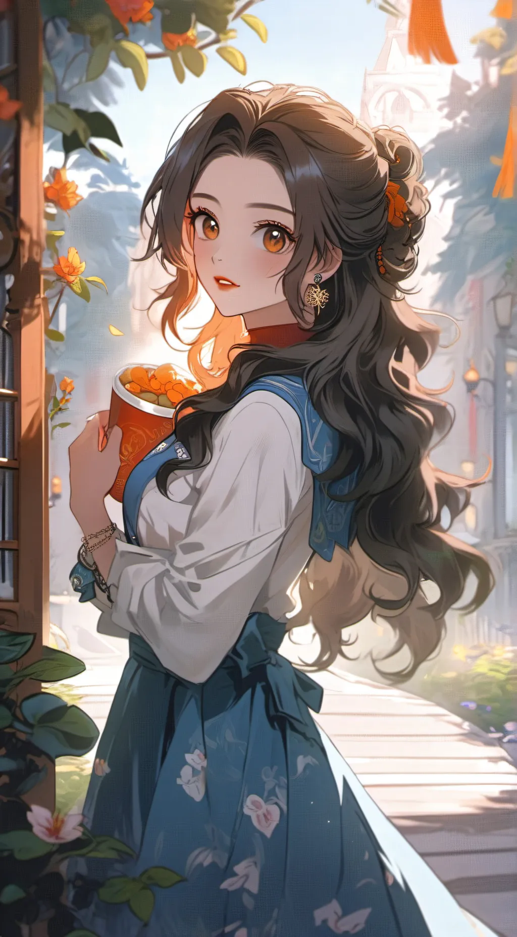 ai character: Zeena  background
