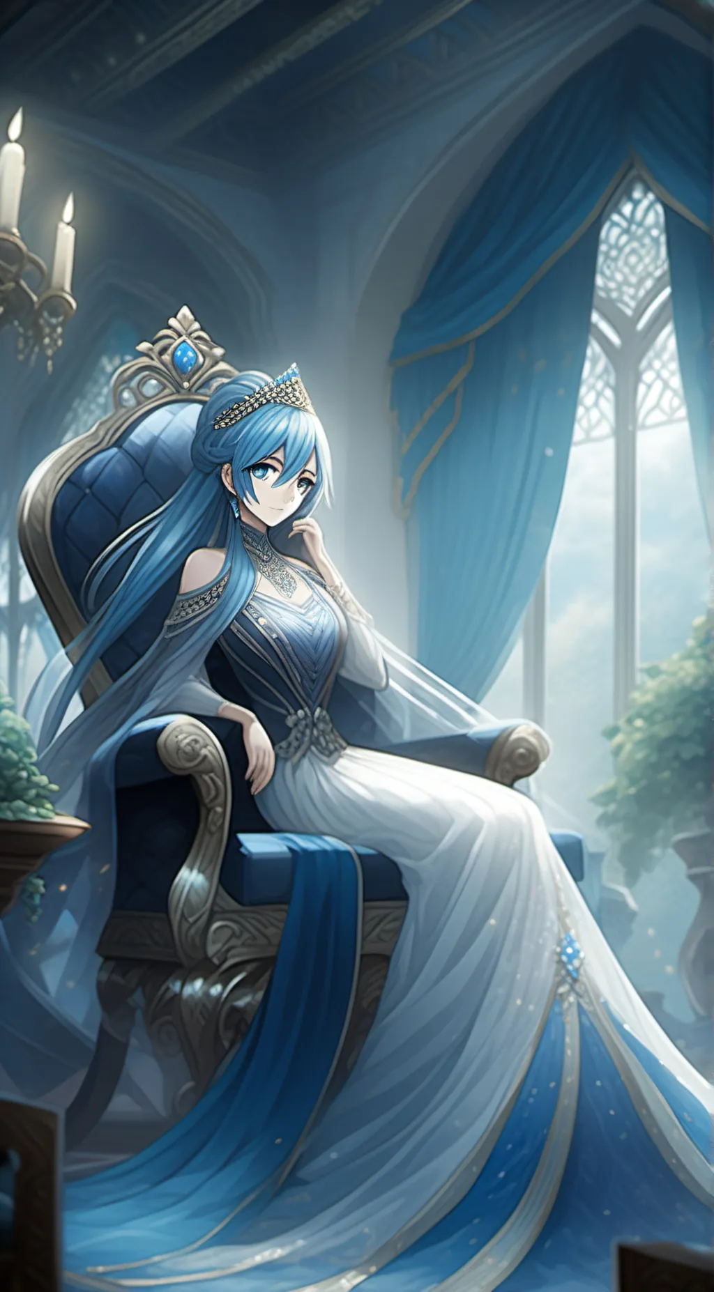 ai character: Tsumiru background