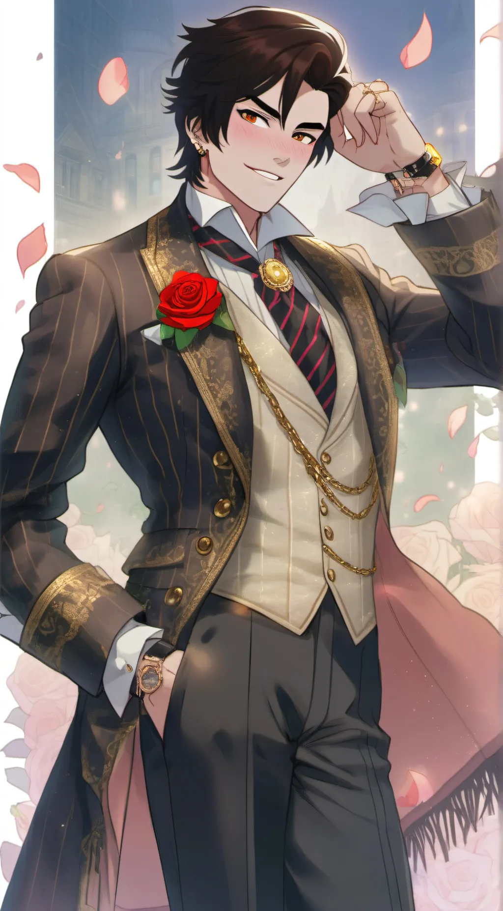 ai character: Kieran Valentine background