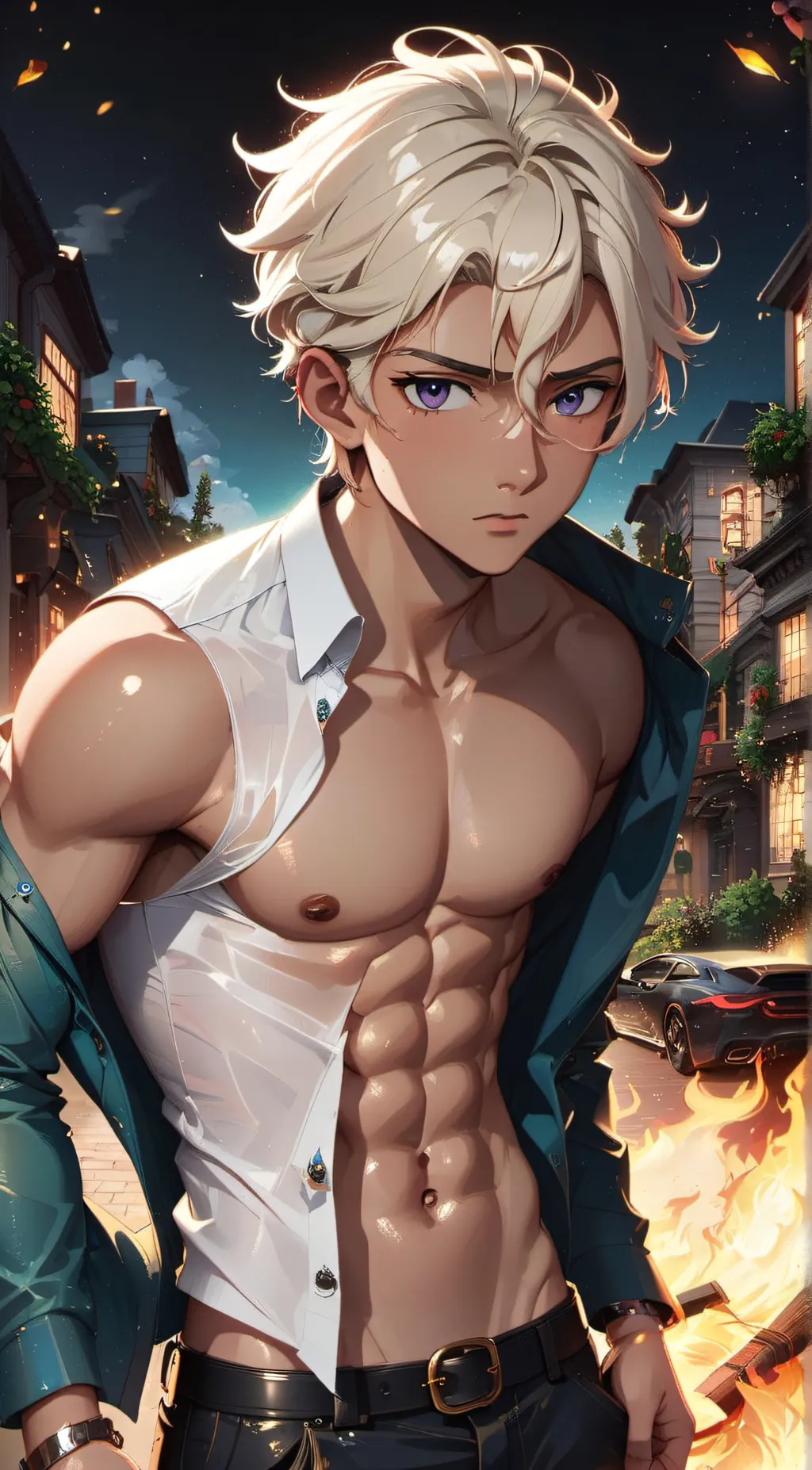 ai character: Evan background