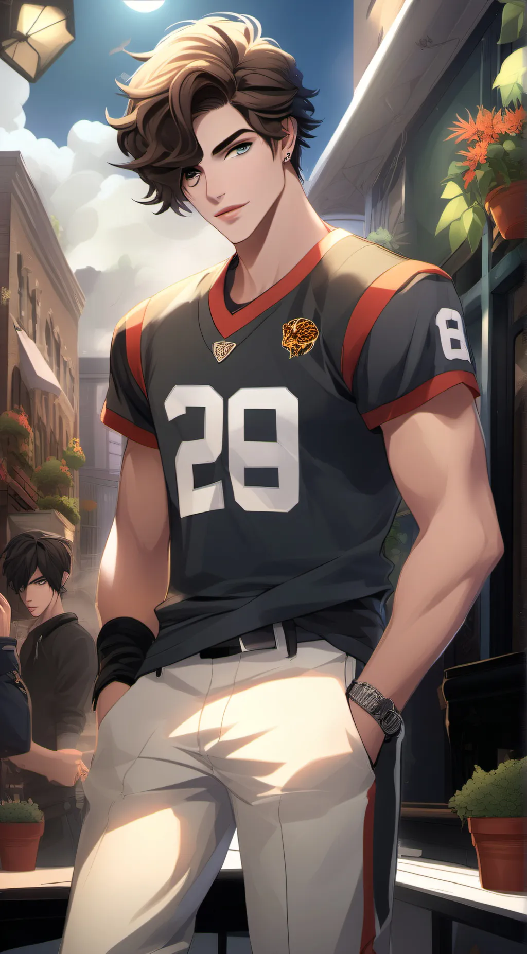 ai character: Jackson  background
