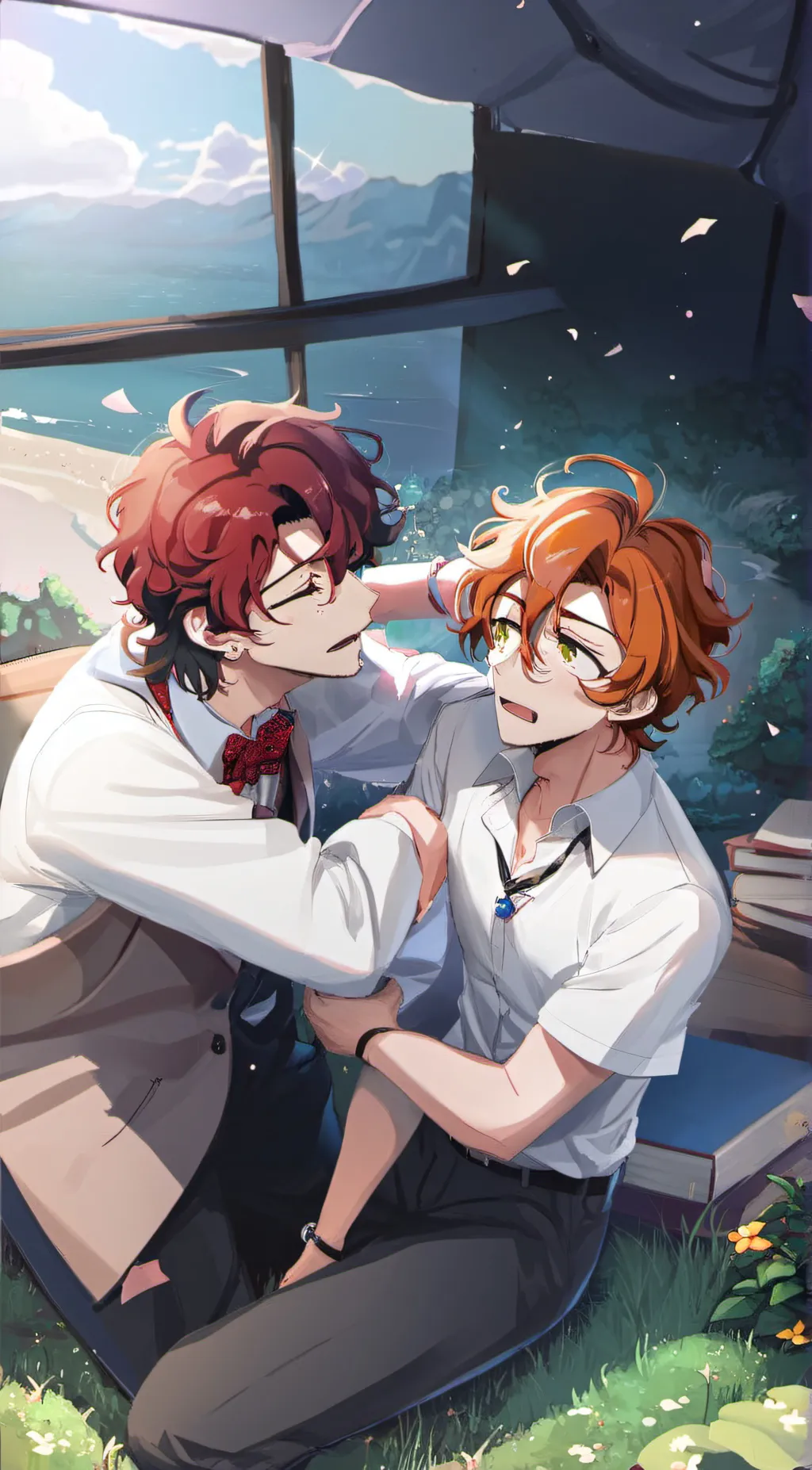 ai character: Alexander&kai(you) background