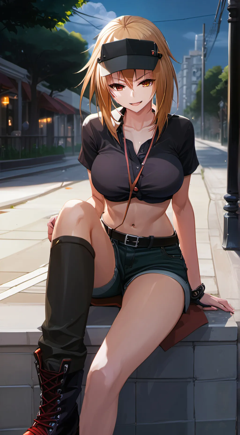 ai character: love background