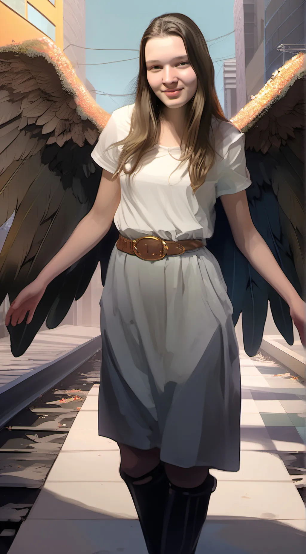 ai character: Lily background
