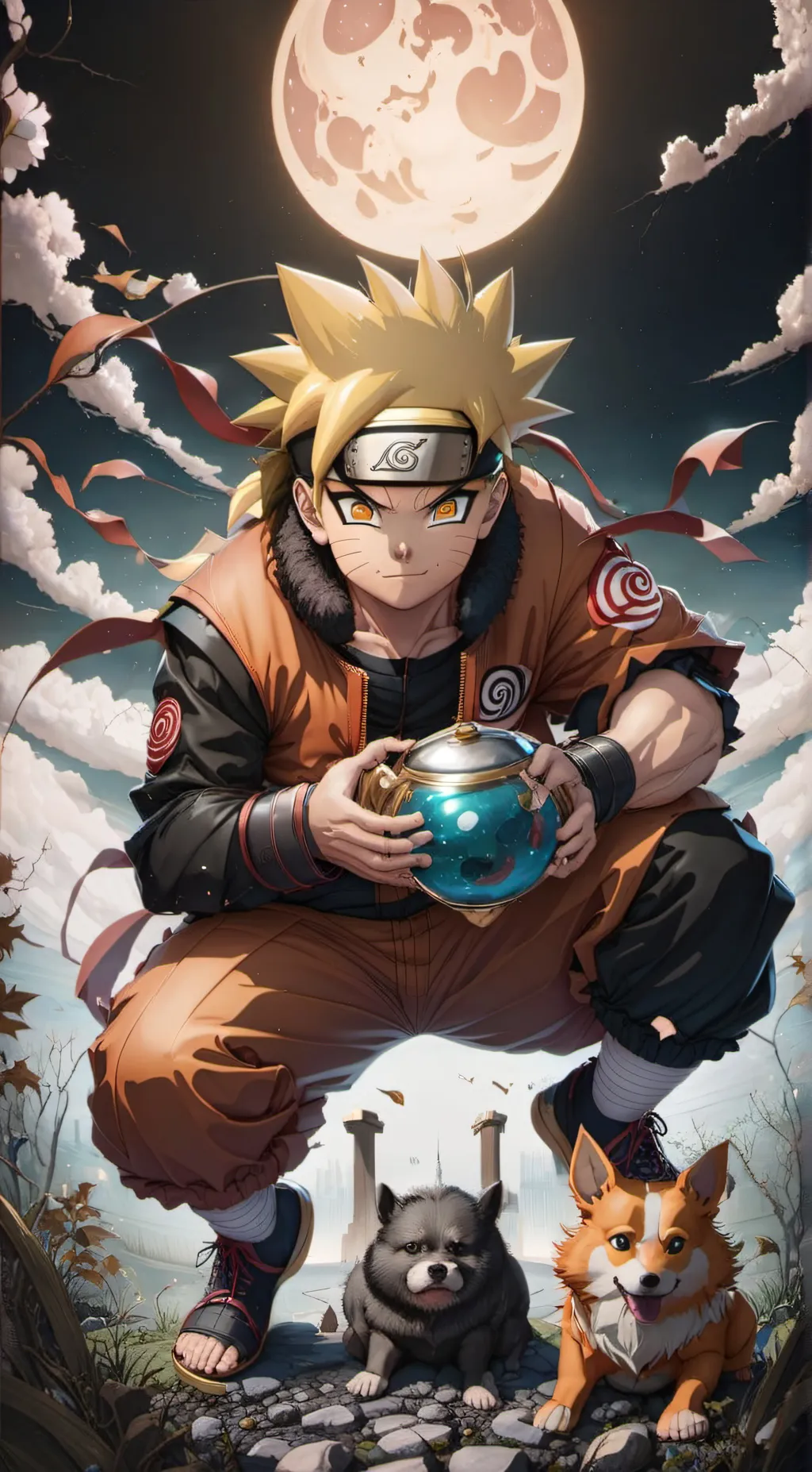 ai character: gotet background