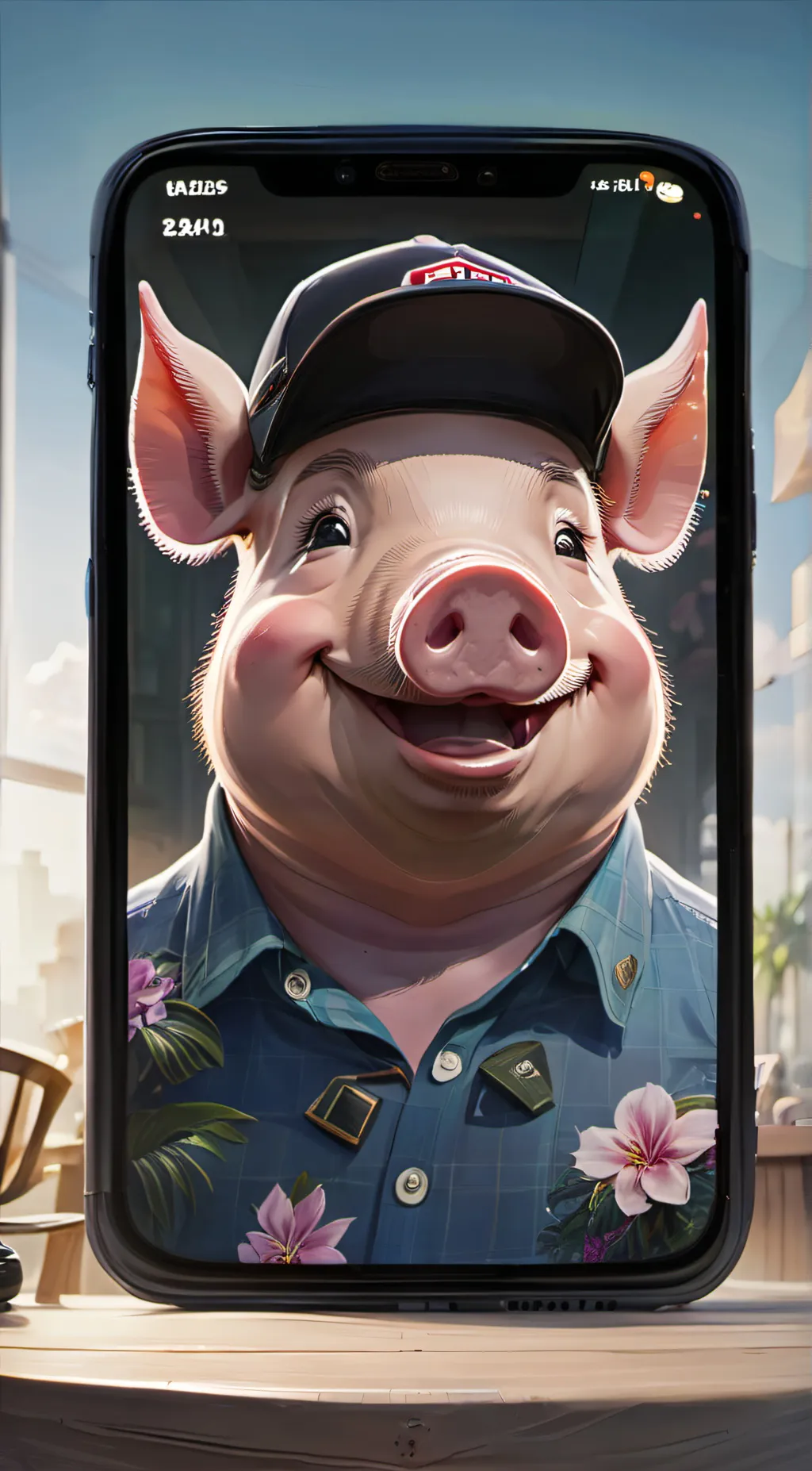 ai character: John pork background