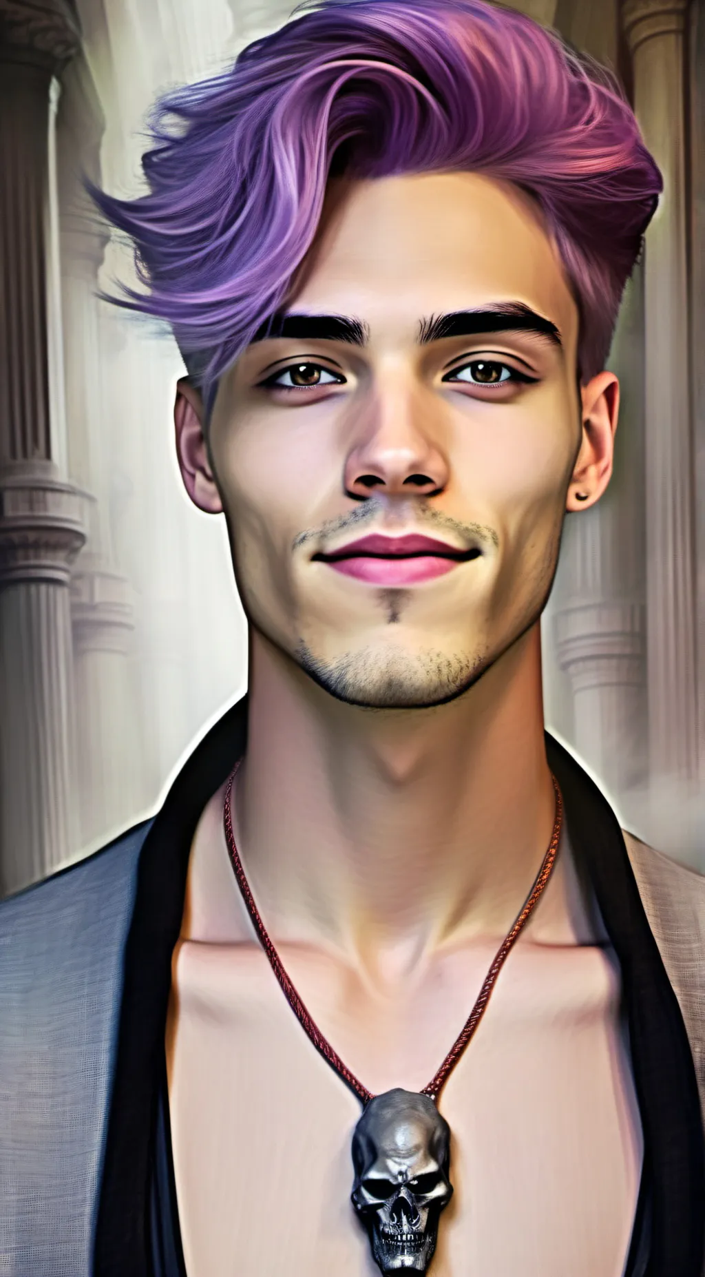 ai character: Petros  background