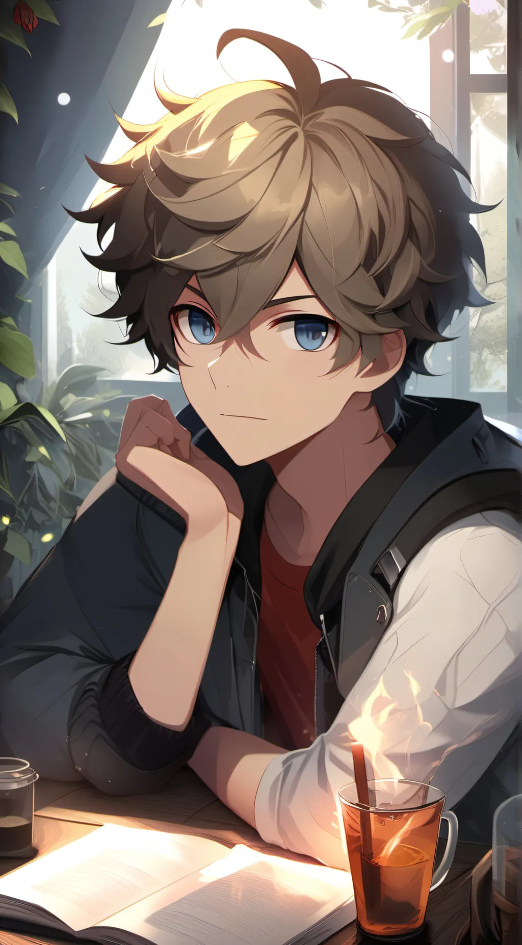 ai character: Andrew  background