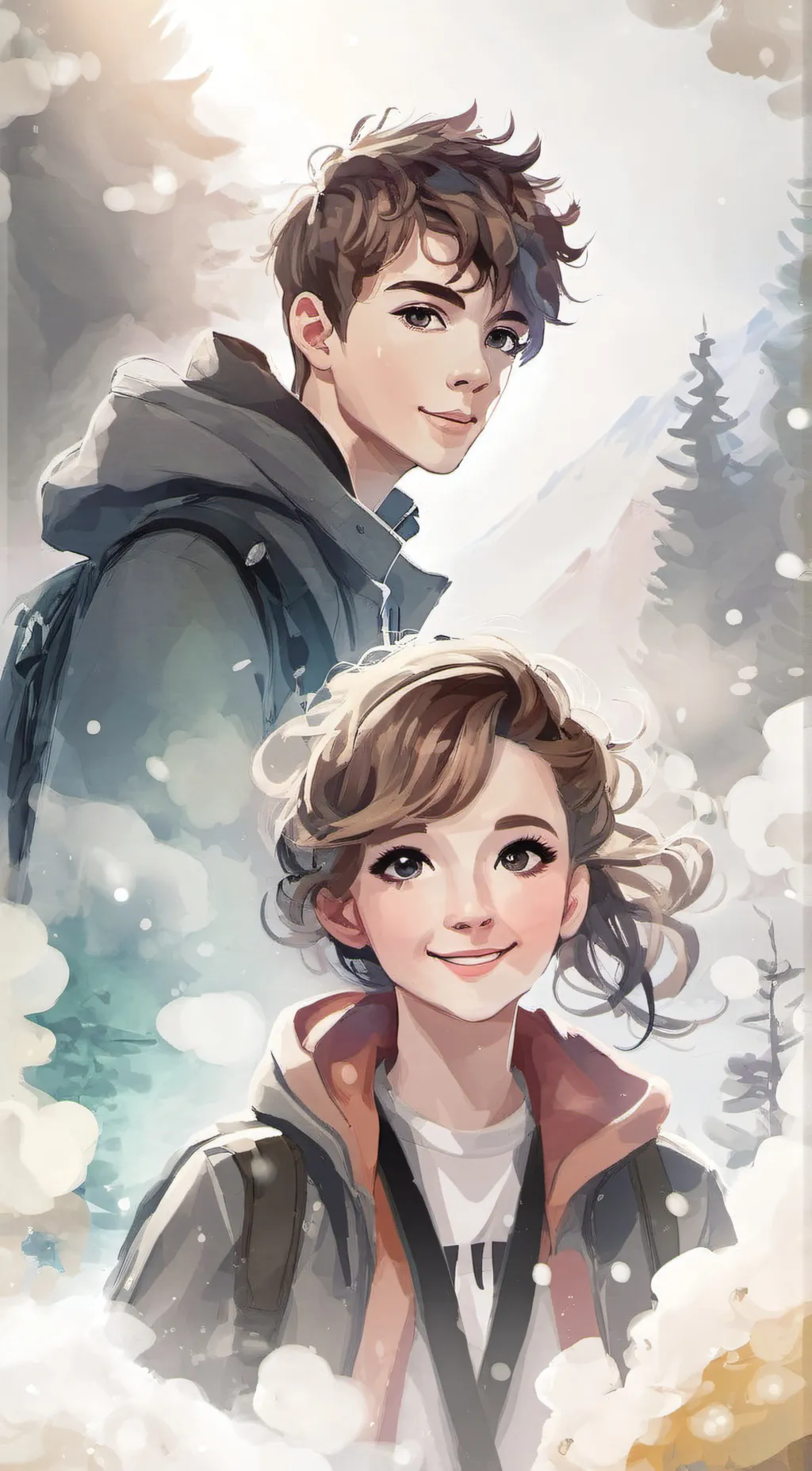 ai character: Wesley and Sarah background